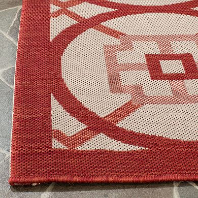 Safavieh Courtyard Hopscotch Indoor Outdoor Rug