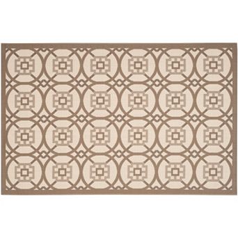 Safavieh Courtyard Hopscotch Indoor Outdoor Rug