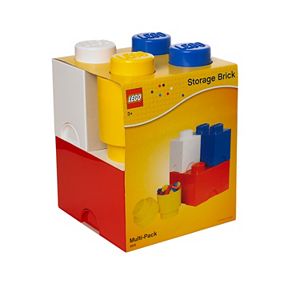 LEGO 4-pc. Storage Brick Multi-Pack by Room Copenhagen