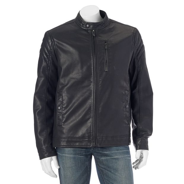 Kohls apt 9 faux leather clearance jacket