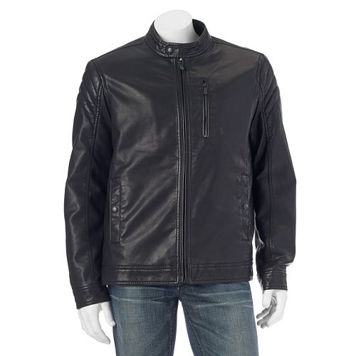 Men's Apt. 9® Modern-Fit Faux-Leather Jacket