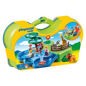 Playmobil Take Along Zoo & Aquarium Playset - 6792