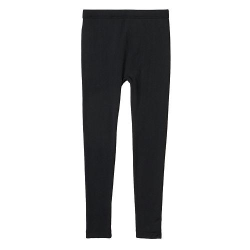 black leggings fleece lined