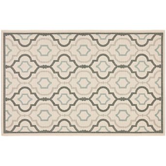 Safavieh Courtyard Regal Indoor Outdoor Power Loomed Rug