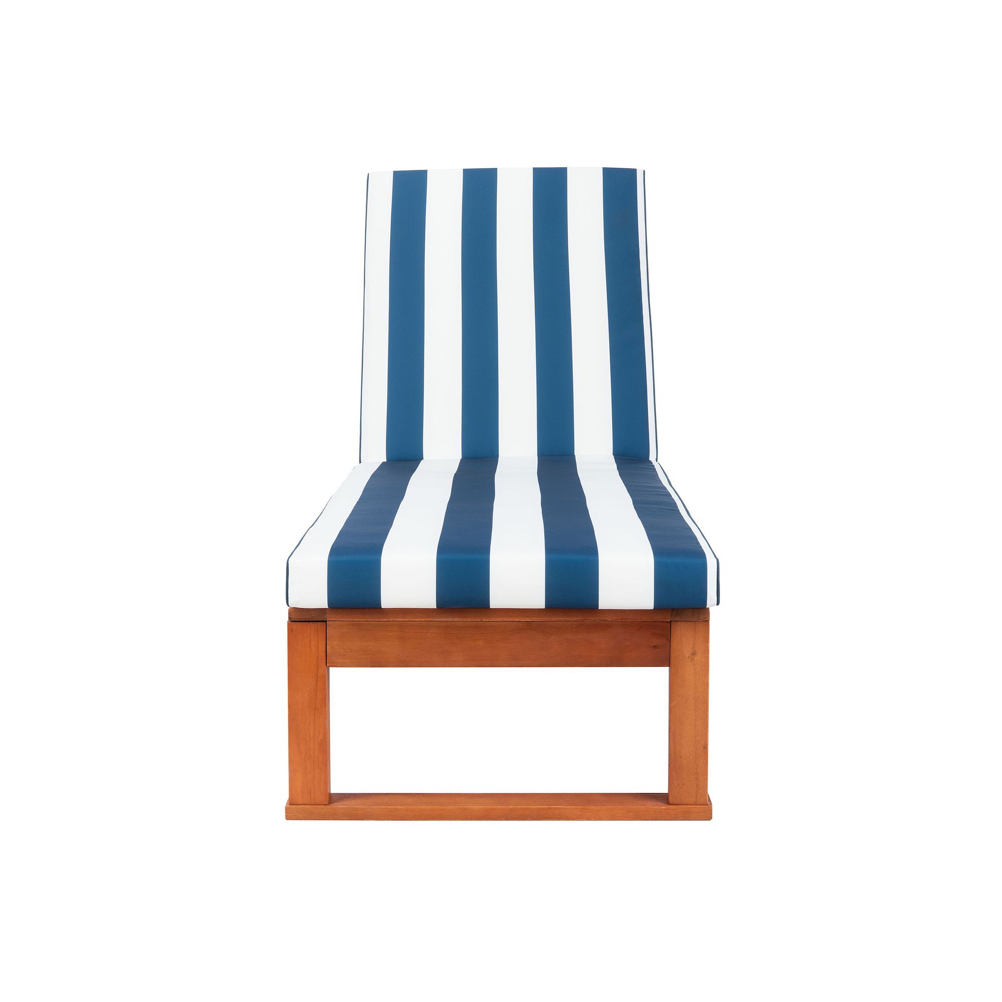 Safavieh Solano Sun Lounger Patio Chair, Blue