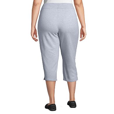 Plus Size Just My Size French Terry Capris 