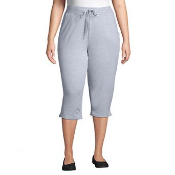 Plus Size Just My Size® French Terry Capris