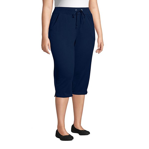 Plus Size Just My Size® French Terry Capris