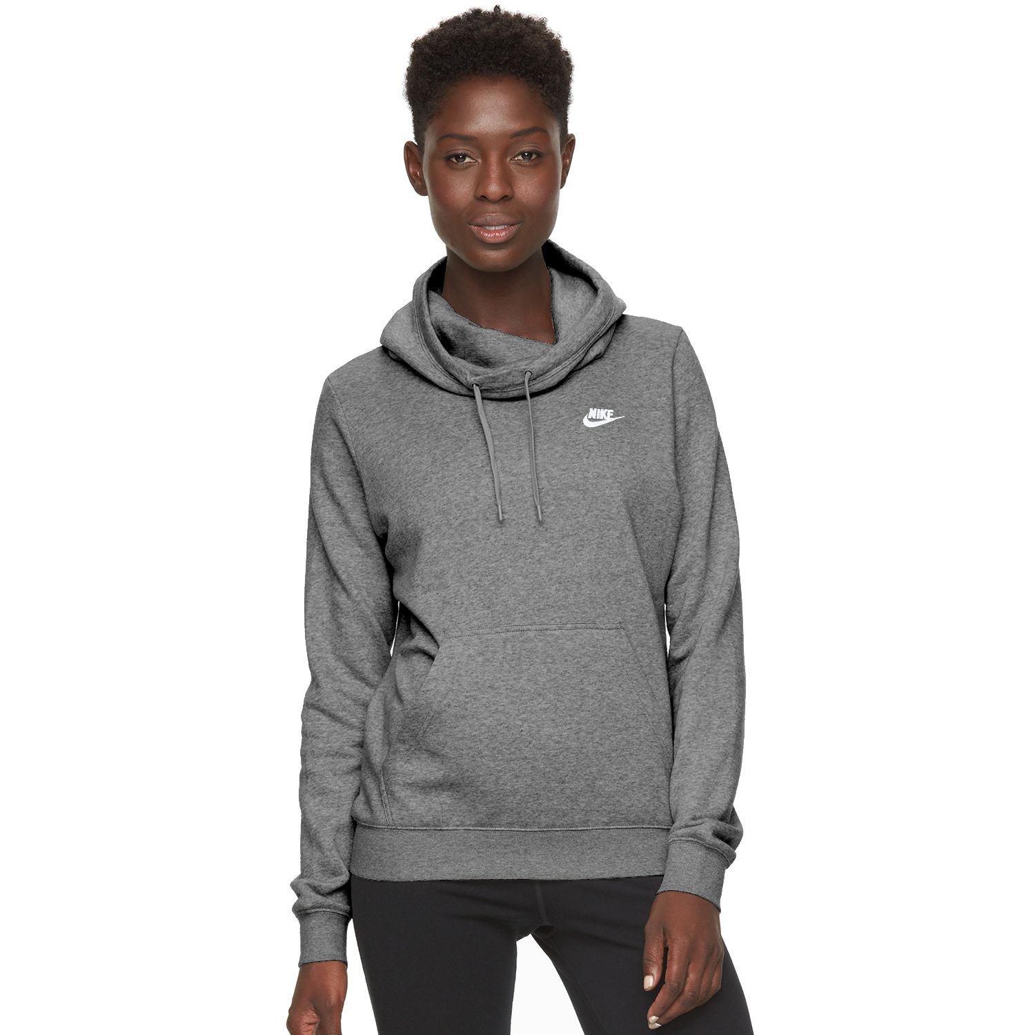 nike cowl neck hoodie kohls