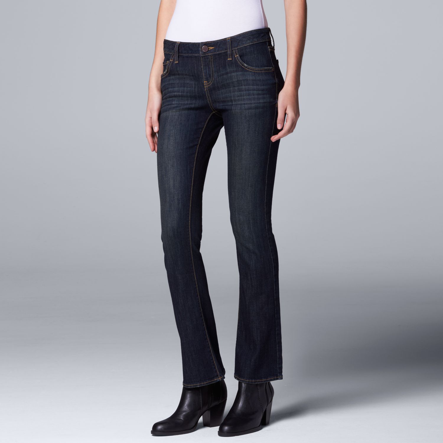 vera wang jeans bootcut