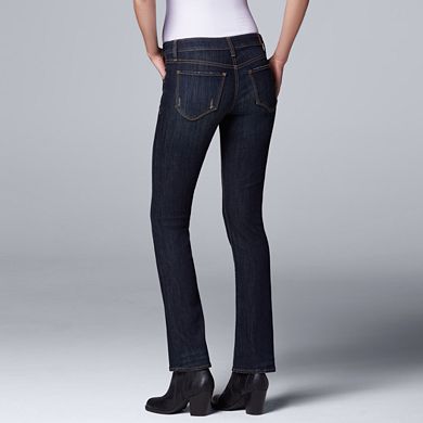 Petite Simply Vera Vera Wang Modern Fit Bootcut Jeans