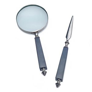 Bombay™ Letter Opener & Magnifying Glass 2-piece Set