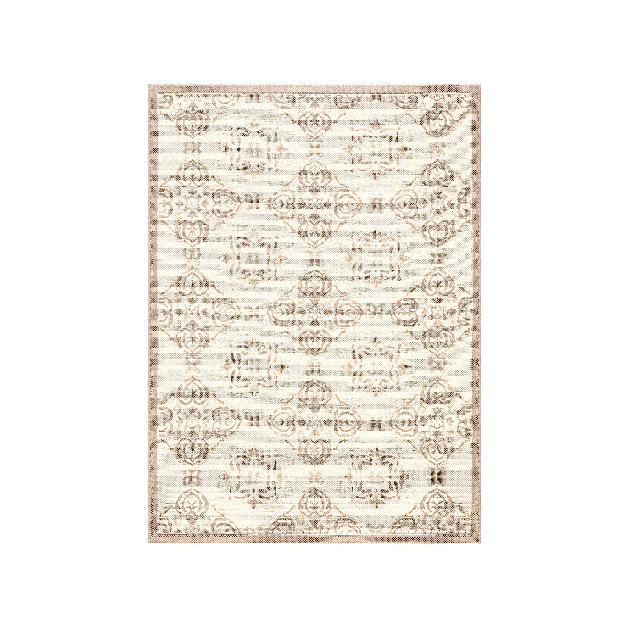 Safavieh Courtyard Windsor Medallion Indoor Outdoor Rug, Beige