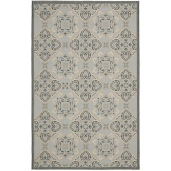 Safavieh Courtyard Windsor Medallion Indoor Outdoor Rug