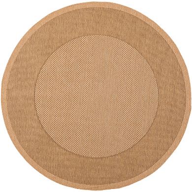 Safavieh Courtyard Natura Framed Indoor Outdoor Rug