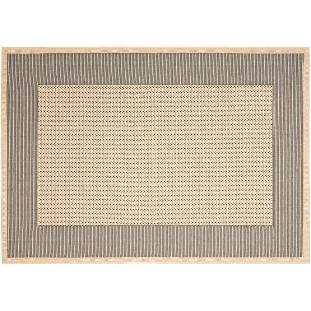 Safavieh Courtyard Natura Framed Indoor Outdoor Rug