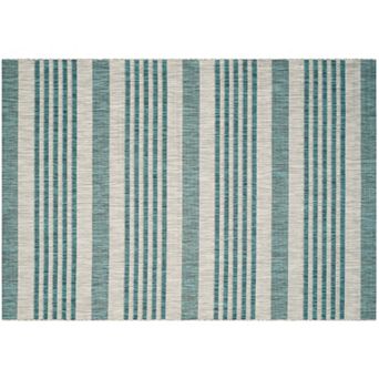 Safavieh Courtyard Bands Striped Indoor Outdoor Rug