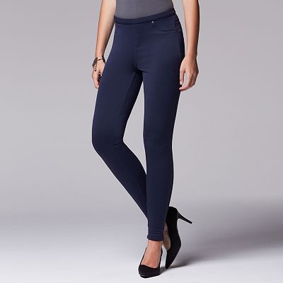 Simply Vera Vera Wang Fleece-Lined Leggings