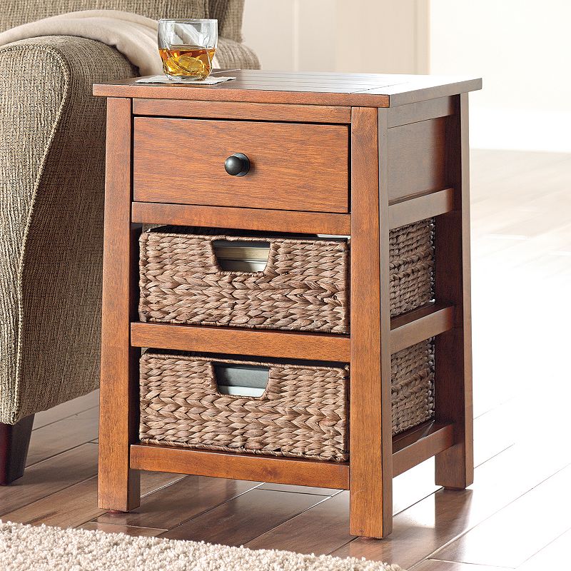 SONOMA Goods for Life Cameron End Table, Brown