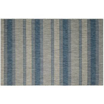 Safavieh Courtyard Tangier Stripe Indoor Outdoor Rug