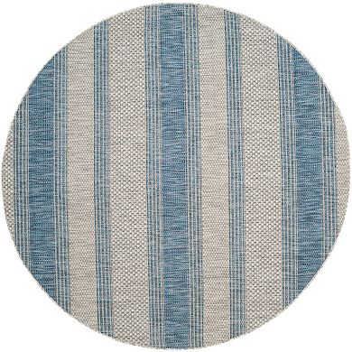 Safavieh Courtyard Tangier Stripe Indoor Outdoor Rug