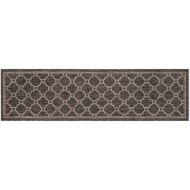 Safavieh Courtyard Irongate Lattice Indoor Outdoor Rug