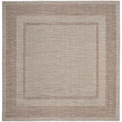 Safavieh Courtyard Ellington Framed Indoor Outdoor Rug