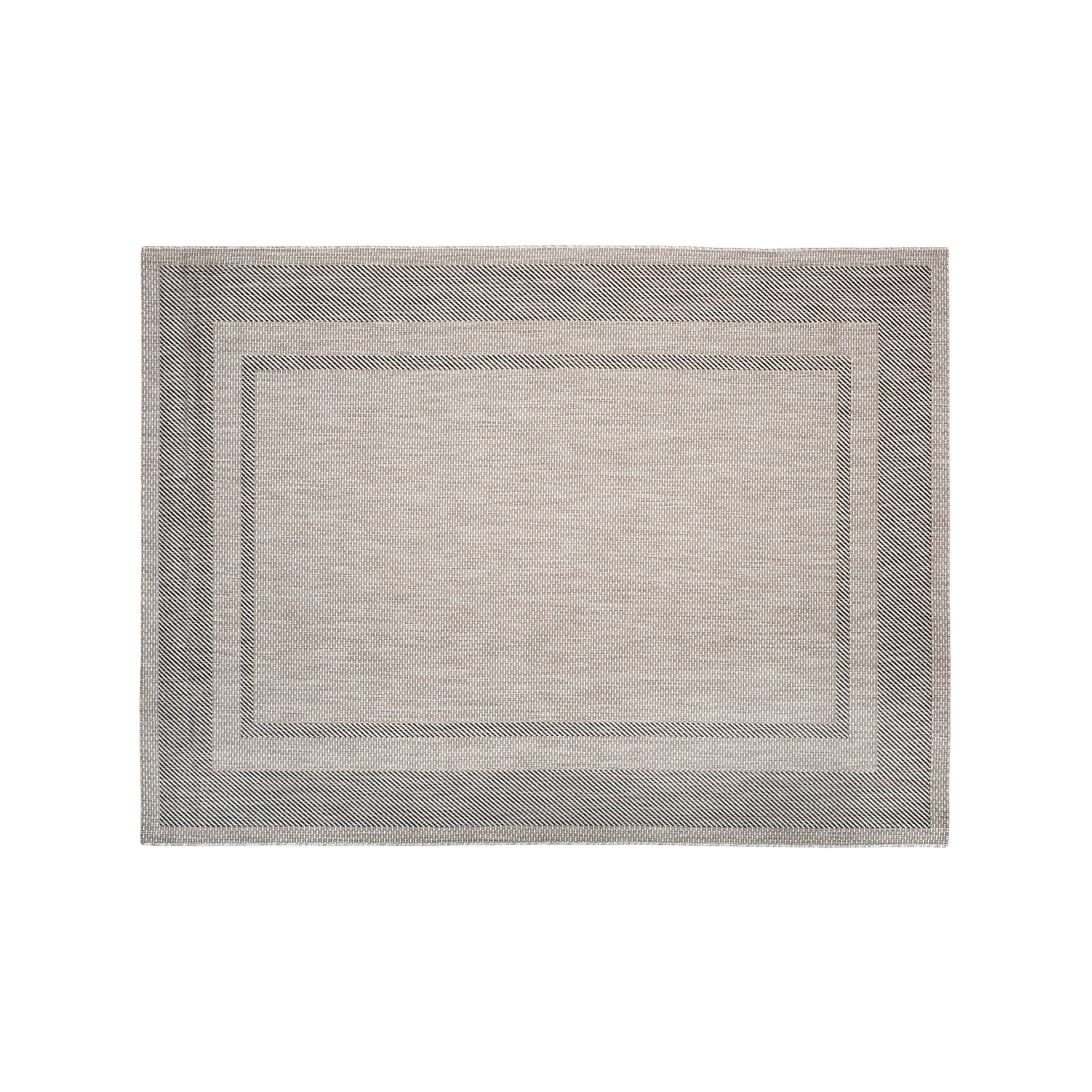 Safavieh Courtyard Ellington Framed Indoor Outdoor Rug, Beige Black