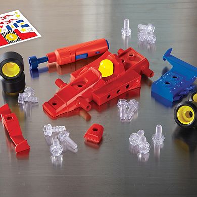 Educational Insights Design & Drill Power Play Vehicles Race Car