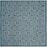 Safavieh Courtyard Labyrinth Lattice Indoor Outdoor Rug