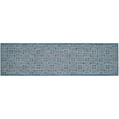 Safavieh Courtyard Labyrinth Lattice Indoor Outdoor Rug