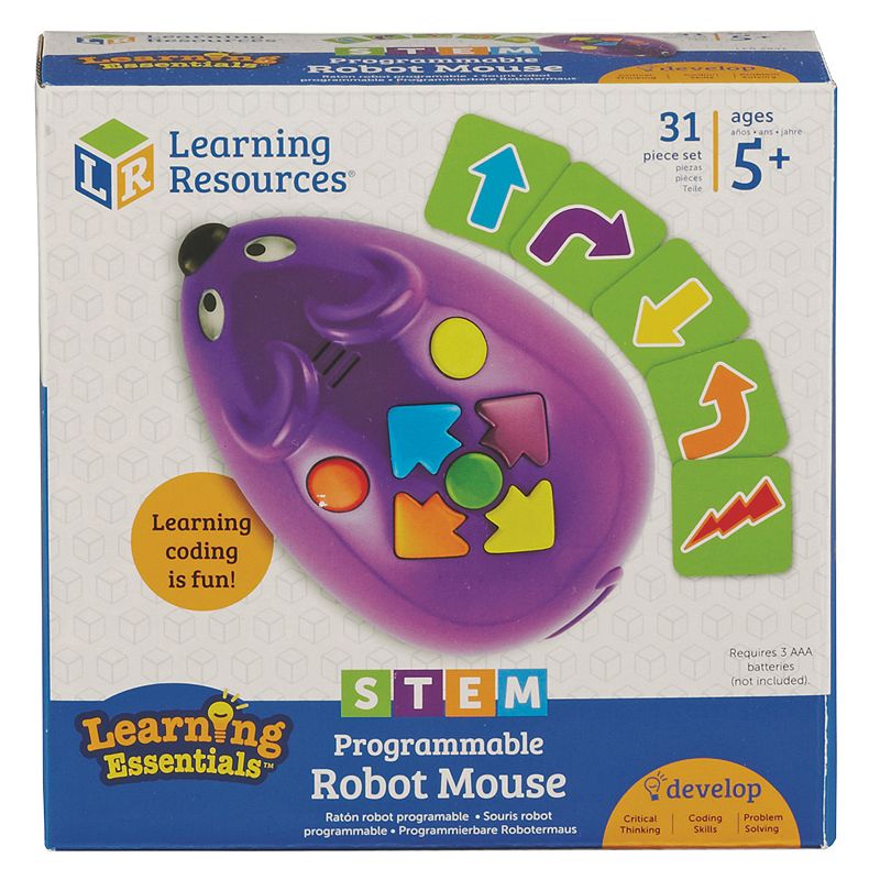 76557979 Learning Resources STEM Programmable Robot Mouse,  sku 76557979