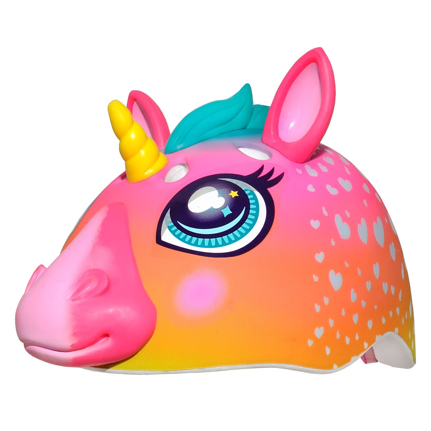 kids unicorn bike helmet