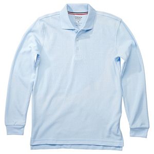 Boys 4-20 French Toast School Uniform Long-Sleeve Pique Polo