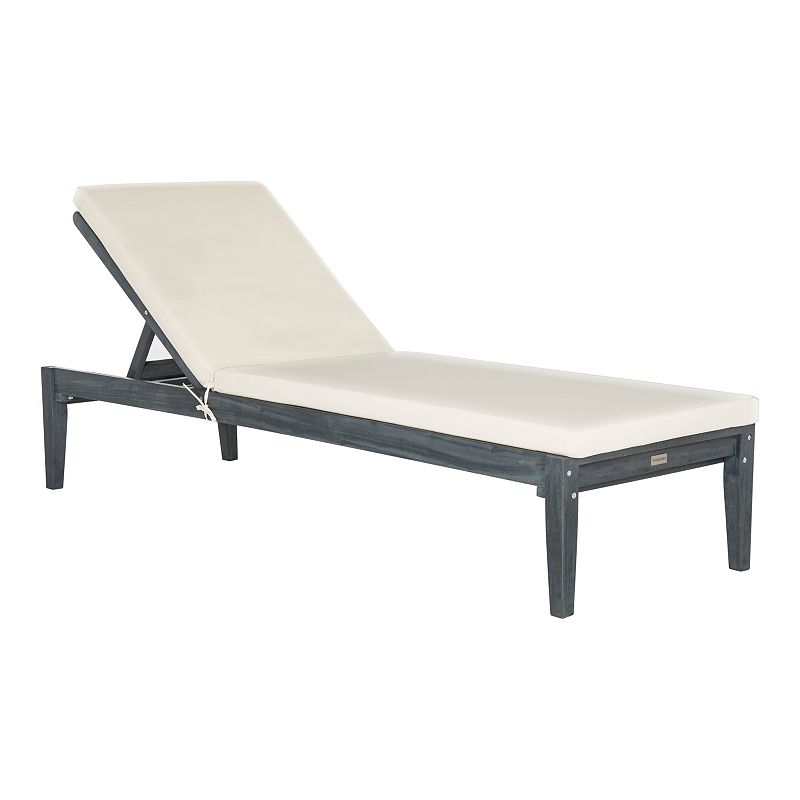 Safavieh Montclair Indoor / Outdoor Chaise Lounge Chair, Grey