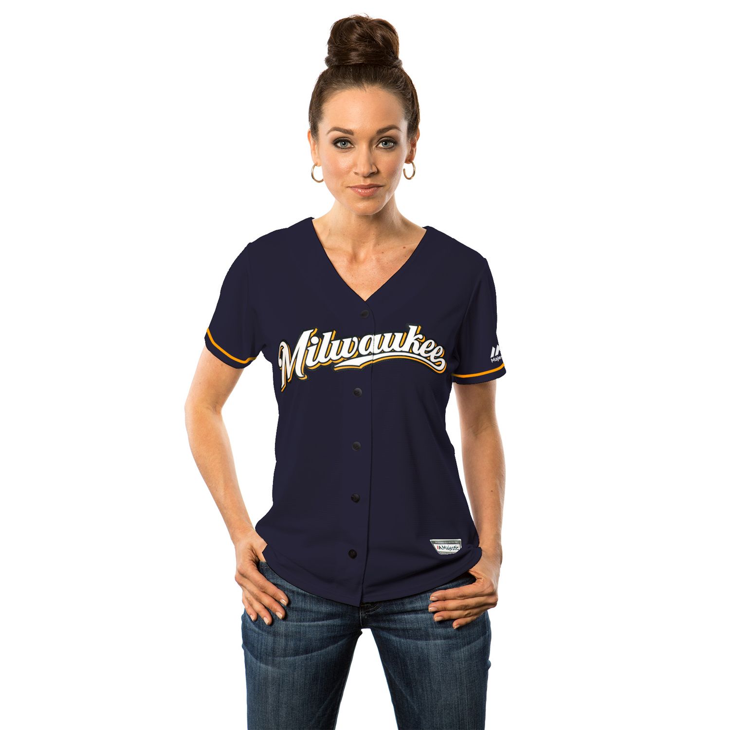 women's brewers jersey