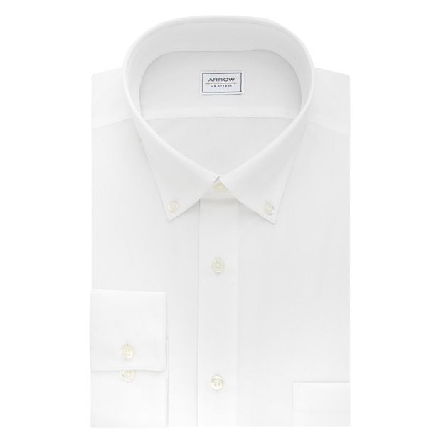 Kohls white dress shirt mens online