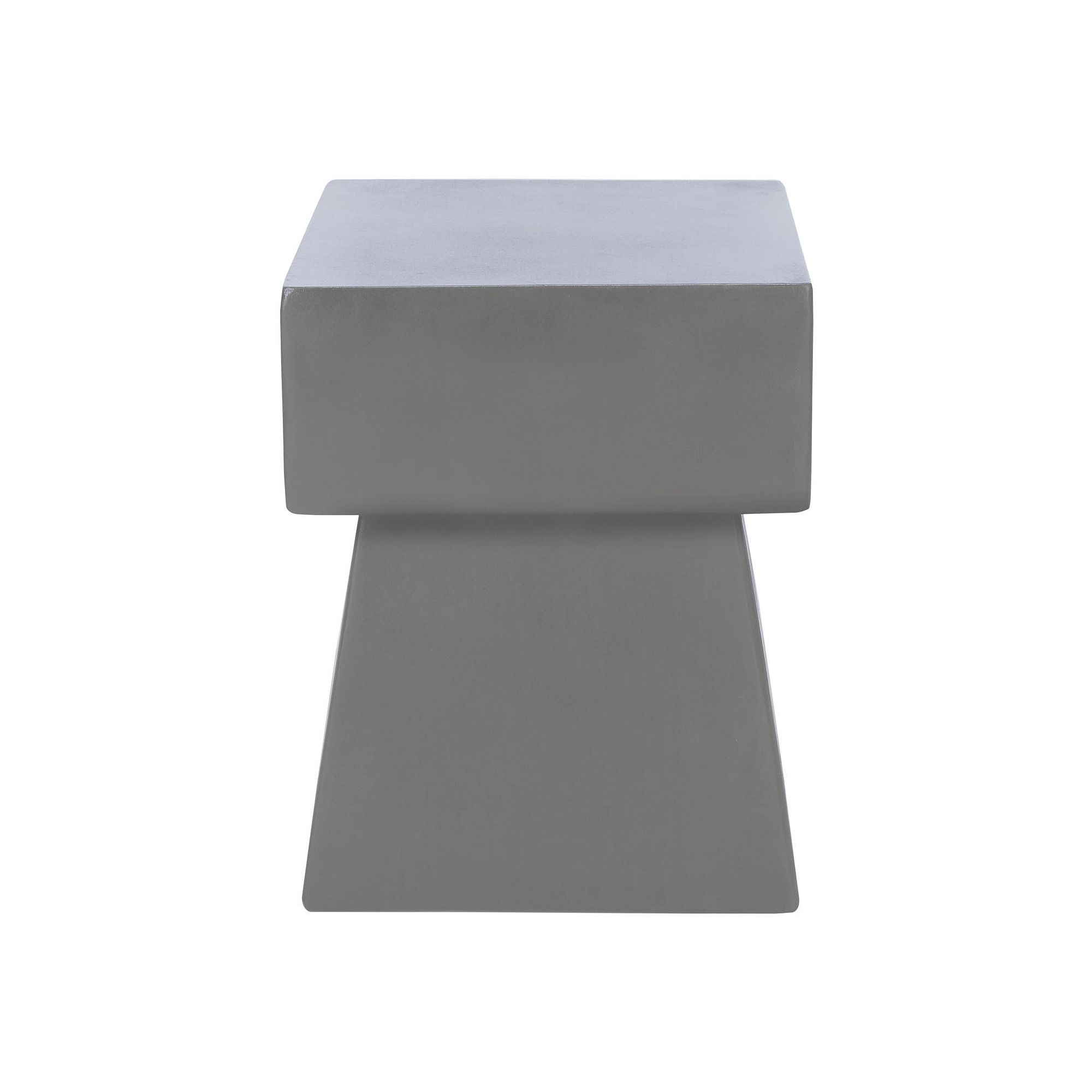 Safavieh Zen Mushroom Accent End Table, Grey