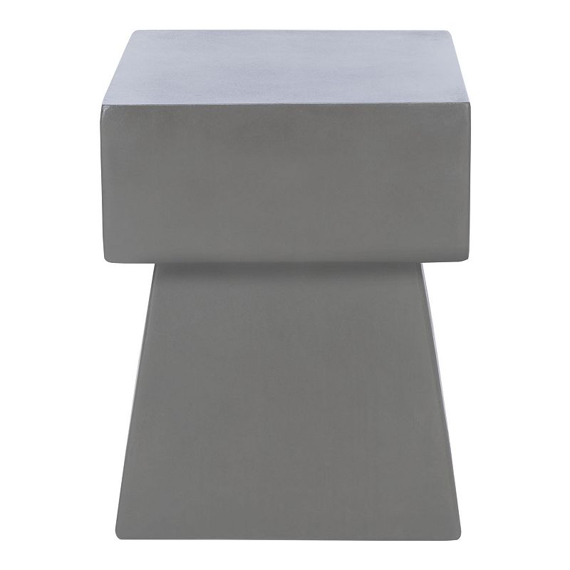 Safavieh Zen Mushroom Accent End Table, Grey
