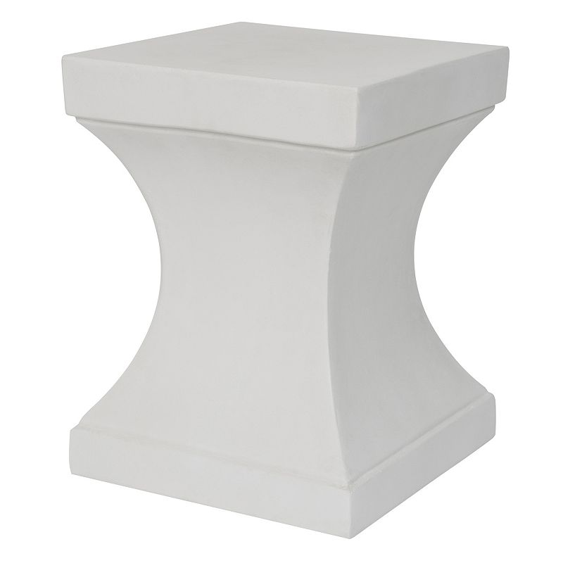 Safavieh Curby Accent End Table, White