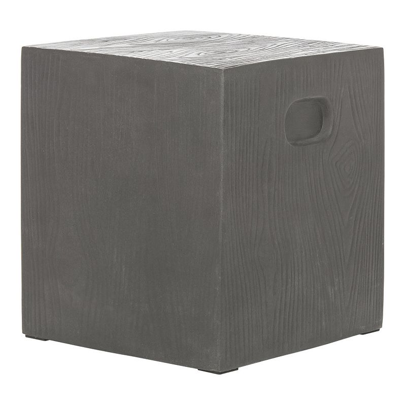 Safavieh Cube Accent End Table, Grey