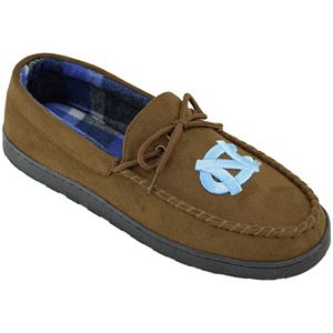 Men's North Carolina Tar Heels Microsuede Moccasins