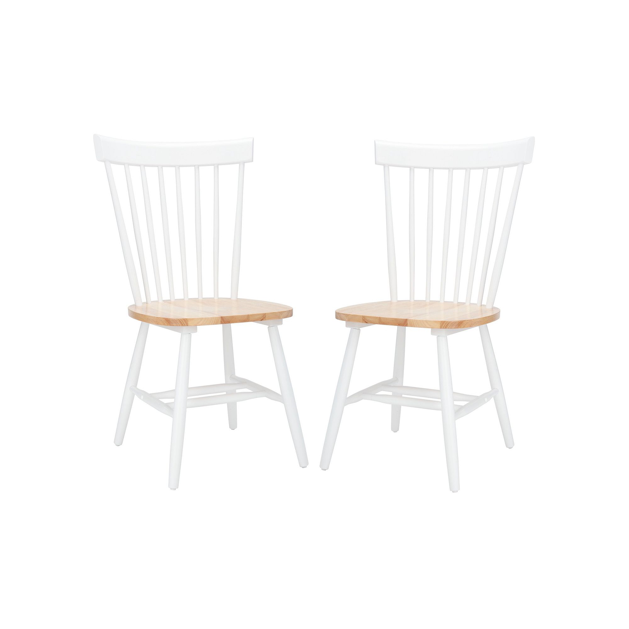 Safavieh Parker Dining Chair 2-piece Set, Grey Gray