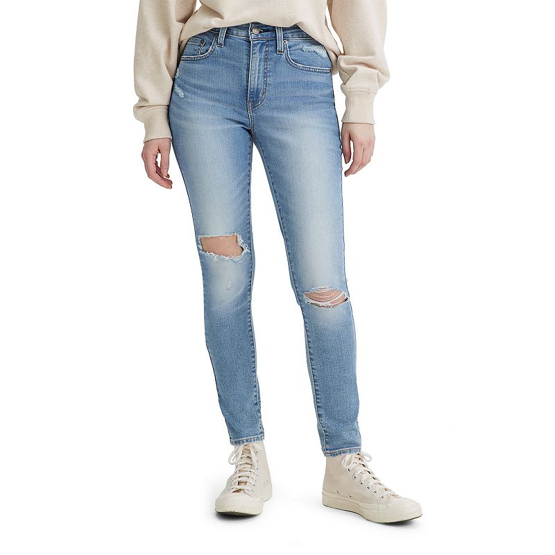 UPC 196978644770 product image for Women's Levi's® 721™ High Rise Skinny Jeans, Size: 24(US 00)Medium, High Beams | upcitemdb.com