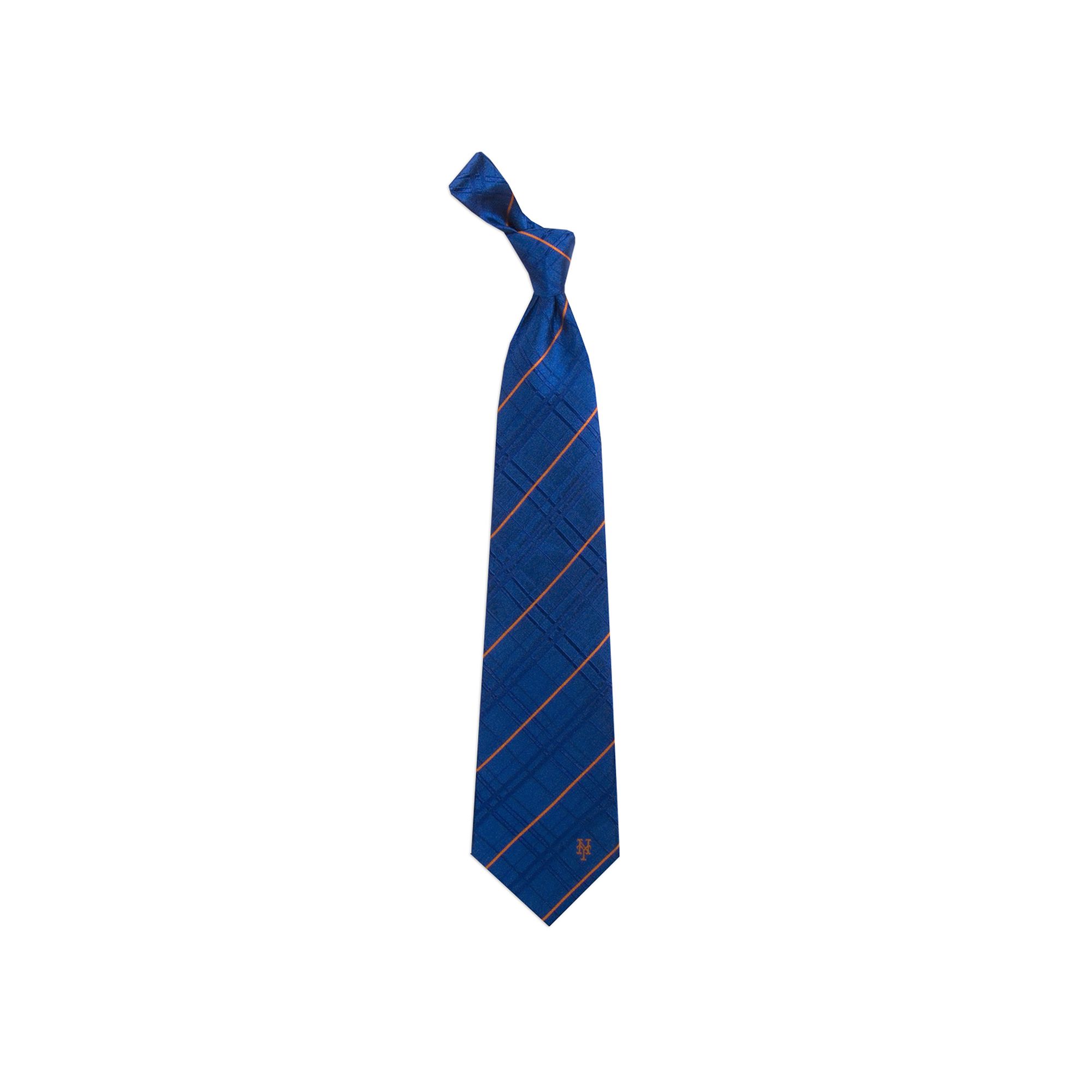 Adult MLB Oxford Silk Tie, New York Mets