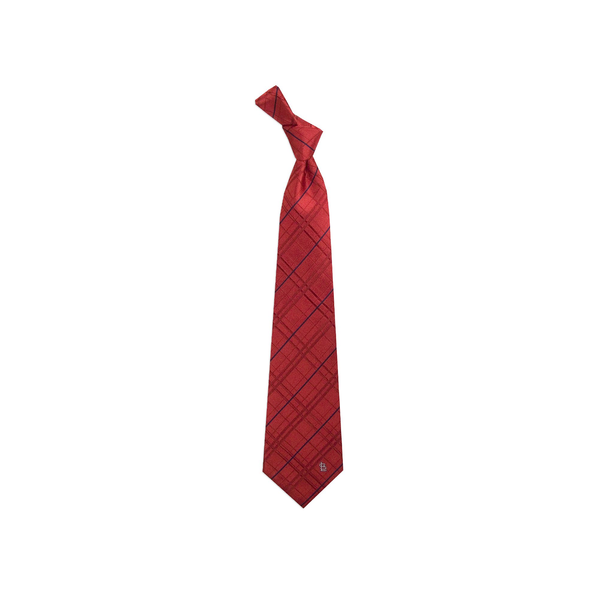 Adult MLB Oxford Silk Tie, St. Louis Cardinals