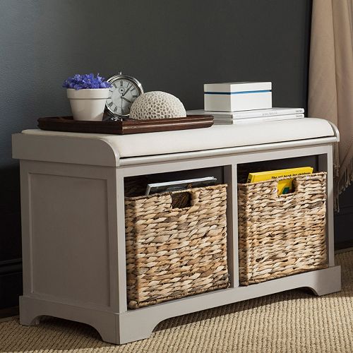 Safavieh Freddy Wicker Storage Bench