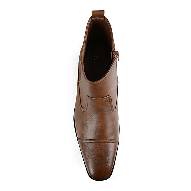 VANCE Alex Men's Cap-Toe Dress Boots