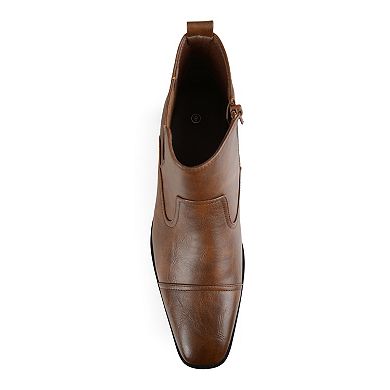 Vance Co. Alex Men's Cap-Toe Dress Boots