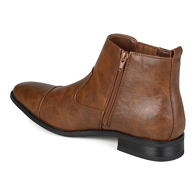 Vance Co. Alex Men's Cap-Toe Dress Boots